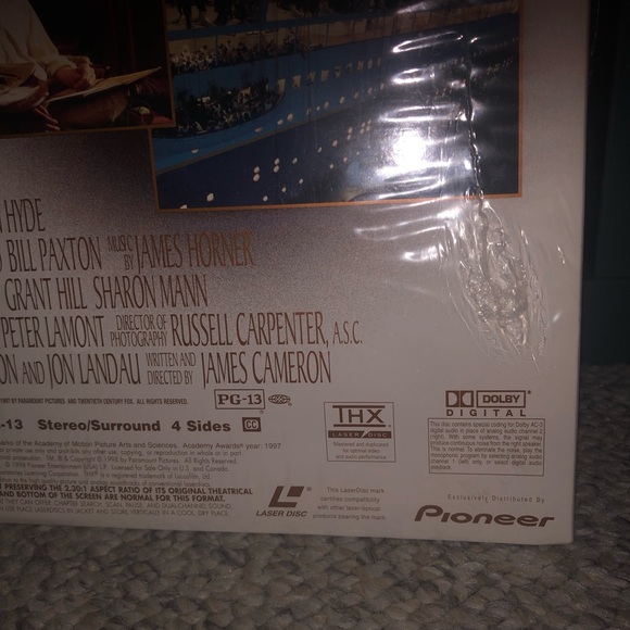 Titanic Laserdisc New Sealed - Picture 6 of 9